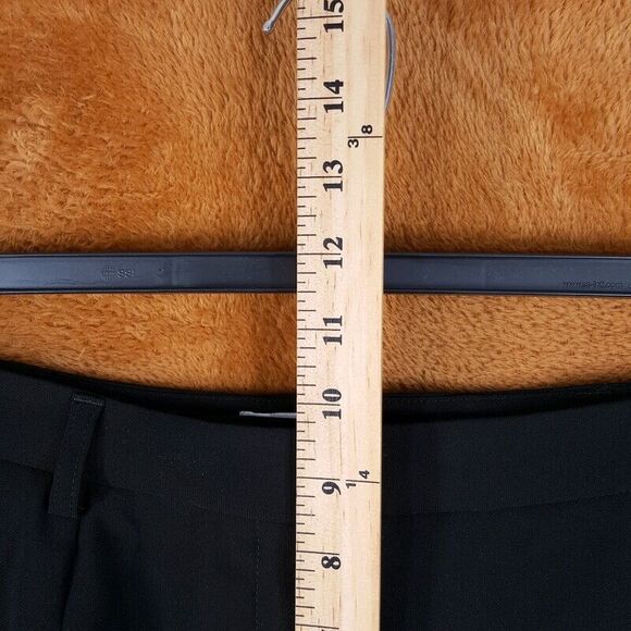 ANNE VALERIE HASH Womens Pants Size 36 Black Slim Leg Raw Hem POUR CARTIER - Picture 5 of 8